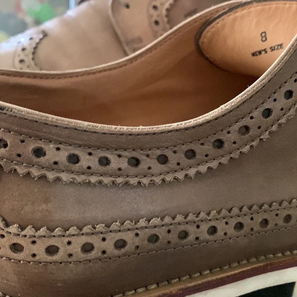 TOD’S Longwing Rubber Sole Brogues - Purposely Distressed
